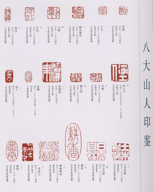 朱耷 八大山人全集 - 卷四 - 書法道 - 书法字帖墨迹碑帖作品高清欣赏 - 178