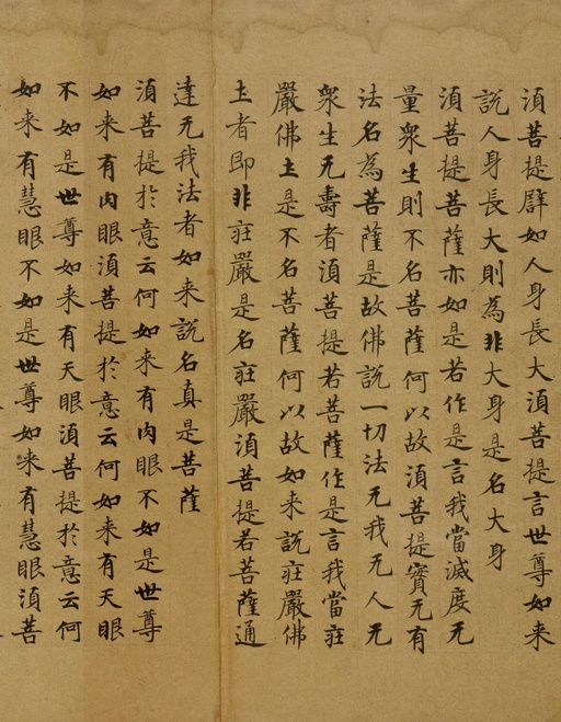 刘弘珪 金刚经 - 纸本墨迹 - 書法道 - 书法字帖墨迹碑帖作品高清欣赏 - 16