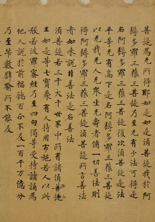 刘弘珪 金刚经 - 纸本墨迹 - 書法道 - 书法字帖墨迹碑帖作品高清欣赏 - 19