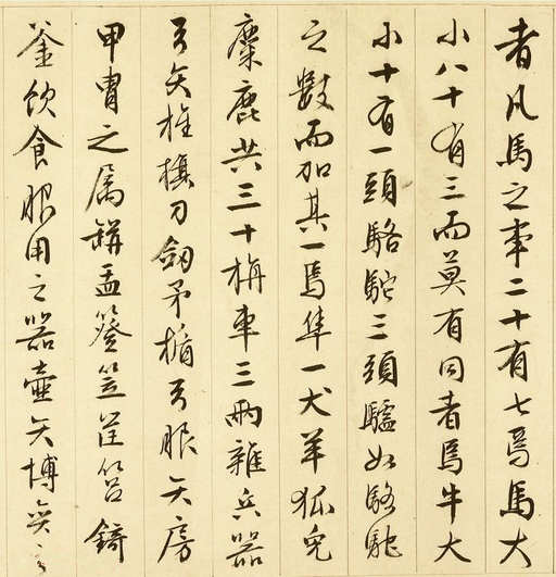 文徵明 画记 - 纸本墨迹 - 書法道 - 书法字帖墨迹碑帖作品高清欣赏 - 5