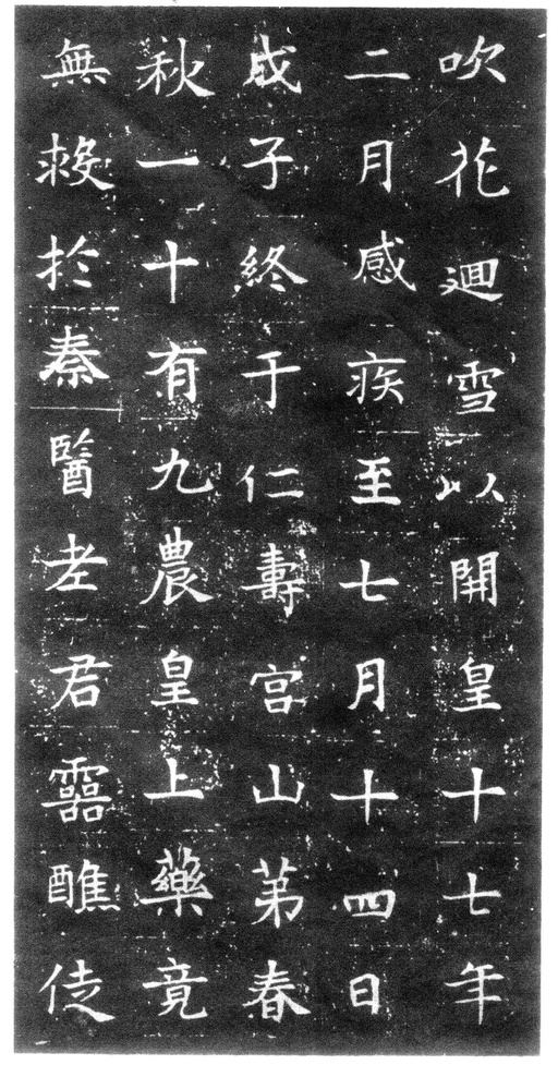 隋朝人 董美人墓志 - 徐渭仁氏拓本 - 書法道 - 书法字帖墨迹碑帖作品高清欣赏 - 4