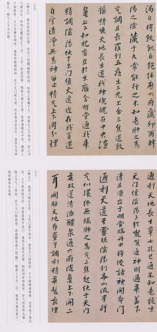 朱耷 八大山人全集 - 卷三 - 書法道 - 书法字帖墨迹碑帖作品高清欣赏 - 217