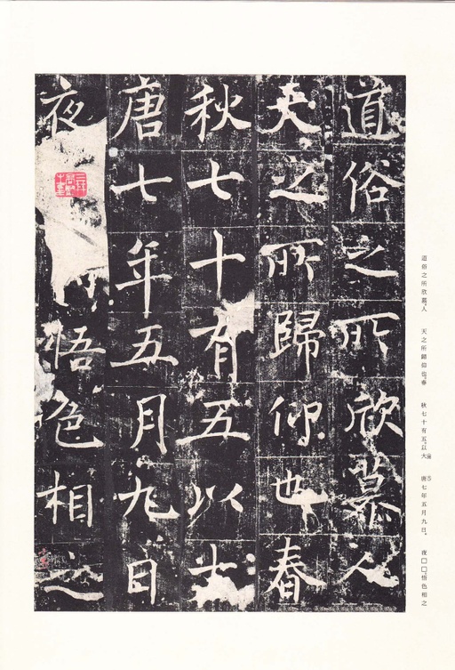 唐朝人 善才寺碑 - 拓本 - 書法道 - 书法字帖墨迹碑帖作品高清欣赏 - 20