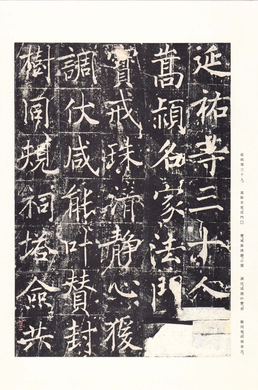 唐朝人 善才寺碑 - 拓本 - 書法道 - 书法字帖墨迹碑帖作品高清欣赏 - 28