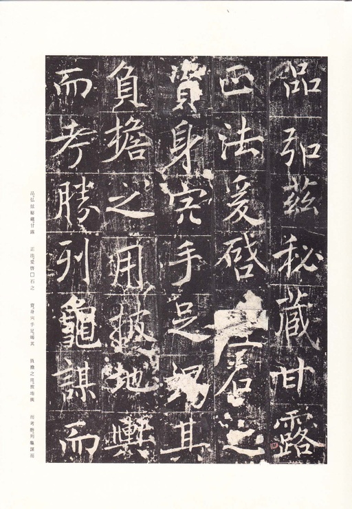 唐朝人 善才寺碑 - 拓本 - 書法道 - 书法字帖墨迹碑帖作品高清欣赏 - 9