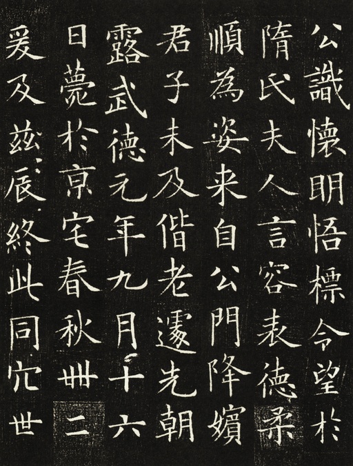 欧阳询 李誉墓志 - 拓本一 - 書法道 - 书法字帖墨迹碑帖作品高清欣赏 - 17