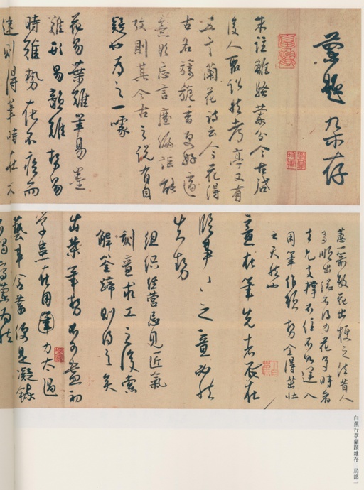 白蕉 兰题杂存 - 纸本墨迹 - 書法道 - 书法字帖墨迹碑帖作品高清欣赏 - 47