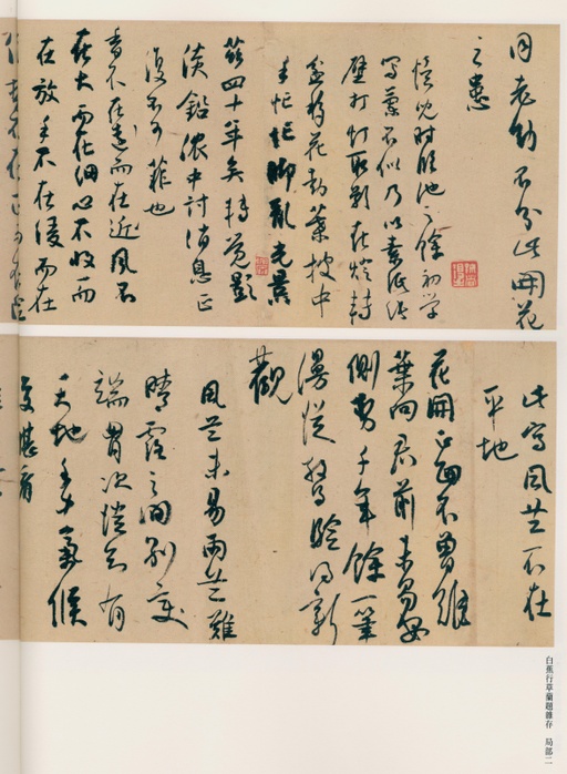 白蕉 兰题杂存 - 纸本墨迹 - 書法道 - 书法字帖墨迹碑帖作品高清欣赏 - 49