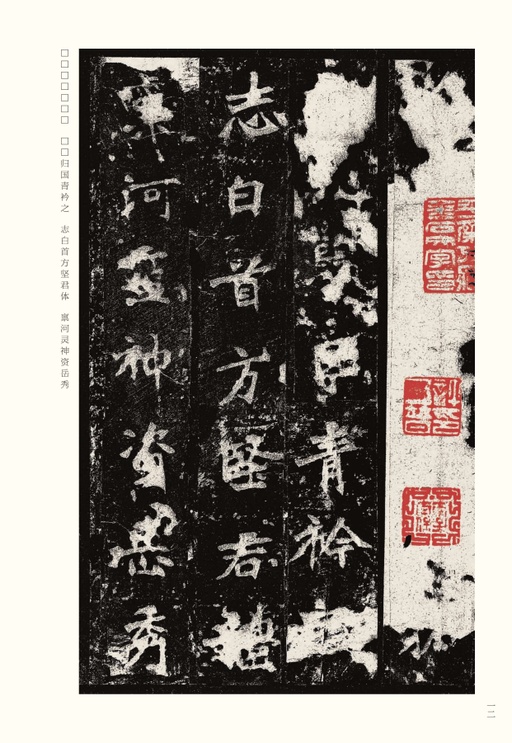 魏碑 张猛龙碑 - 宋拓本 - 書法道 - 书法字帖墨迹碑帖作品高清欣赏 - 12