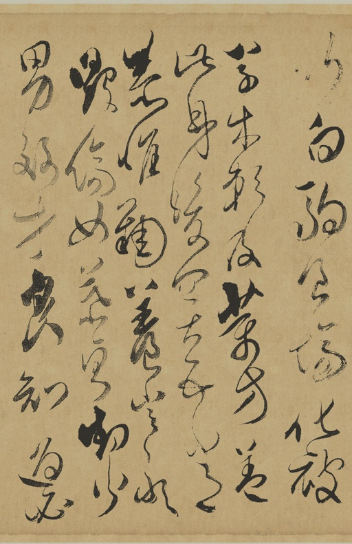 傅山 草书千字文 - 纸本墨迹 - 書法道 - 书法字帖墨迹碑帖作品高清欣赏 - 6